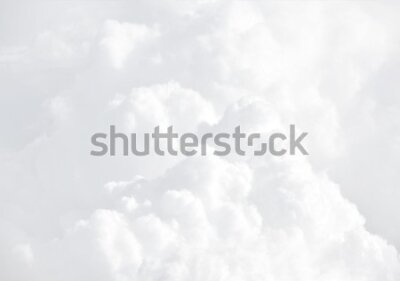 Fototapeta Białe chmury