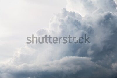 Fototapeta Deszczowe chmury