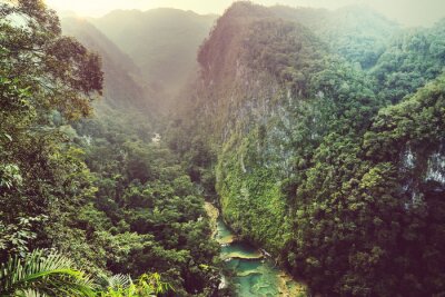 Fototapeta Górski krajobraz Gwatemali