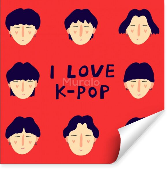Fototapeta K-pop idole