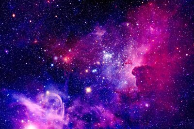 Fototapeta Kosmos gwiazdy mgławica