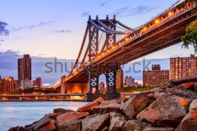 Fototapeta Manhattan Bridge NY