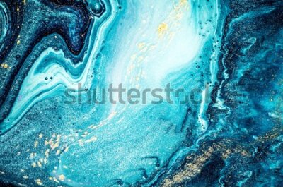Fototapeta Marmur w niebieskiej odsłonie