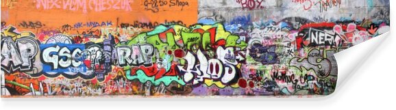 Fototapeta Młodzieżowa kolorowe graffiti
