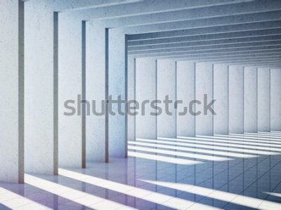 Fototapeta Modernistyczny tunel