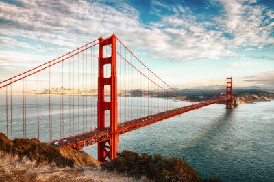 Fototapeta Most Golden Gate z lotu ptaka