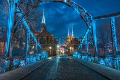 Fototapeta Most Tumski we Wrocławiu