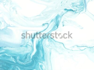 Fototapeta Niebieski abstrakcyjny wzór marmuru