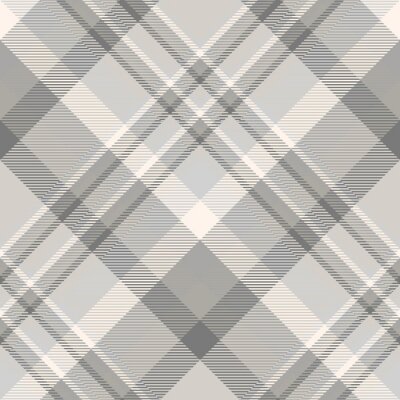 Nowoczesna Krata w Kolorze Szaro - Beżowym