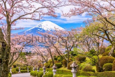 Fototapeta Peace Park w Japonii z Widokiem na Górę Fuji
