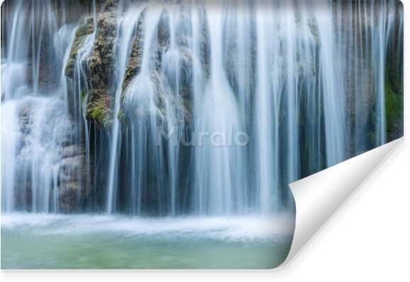 Fototapeta Piękny egzotyczny wodospad