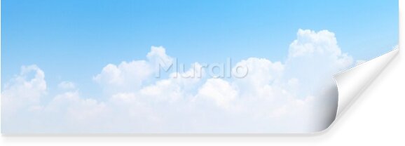 Fototapeta Ścienna chmury niebo efekt 3d