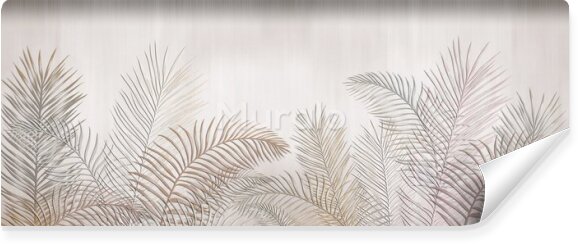 Fototapeta Ścienna liście palmowe natura