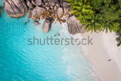 Fototapeta Tropikalna plaża z lotu ptaka