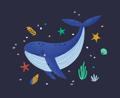 Wieloryb w głębinach