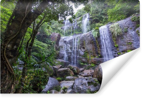 Fototapeta Wodospad w lesie deszczowym