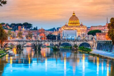 Fototapeta Wspaniała panorama Rzymu