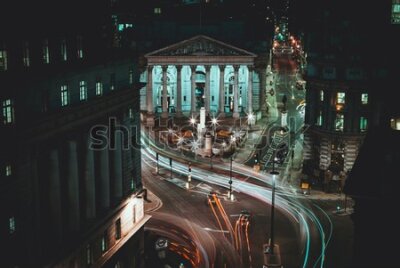 Fototapeta Zabytki Londynu nocą