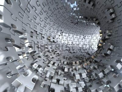 3d Tunel - PUZZLE