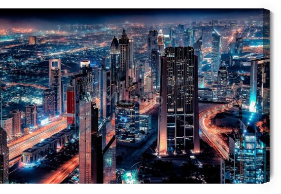 Obraz Dubaj Nocą