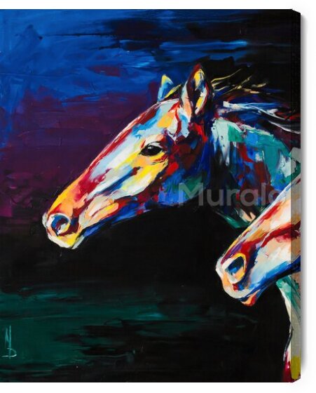 Obraz Malowane konie