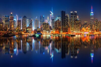 Obraz Manhattan Nocą