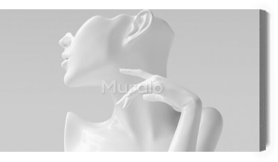 Obraz Marmurowe 3D portret kobiety