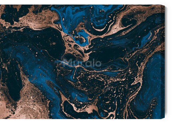 Obraz Mieszanina pigmentów makro
