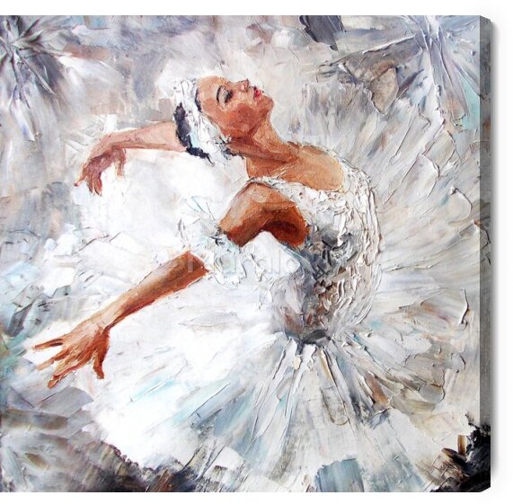 Obraz Na płótnie balerina balet malarstwo