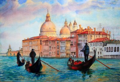 Obraz Na płótnie Wenecja jak malowana