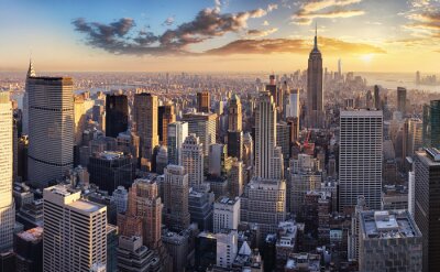 Obraz Panorama 3D New York City