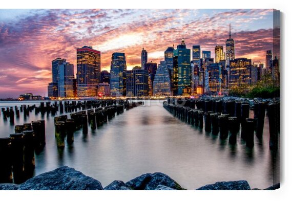 Obraz Panorama Nowego Jorku z zatoki