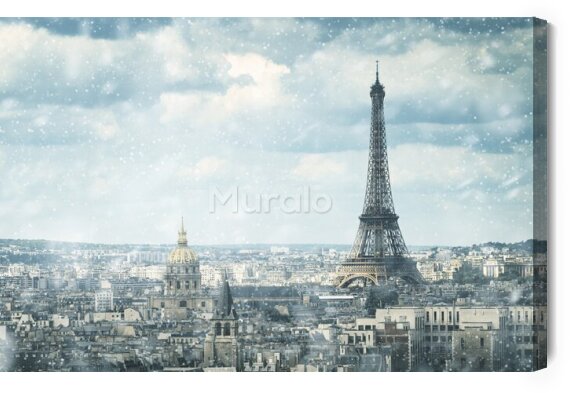 Obraz Śnieg w Paryżu