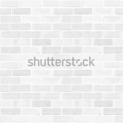 Tapeta Biało-szary mur ceglany