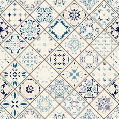 Tapeta Kolorowa Marokańska Mozaika