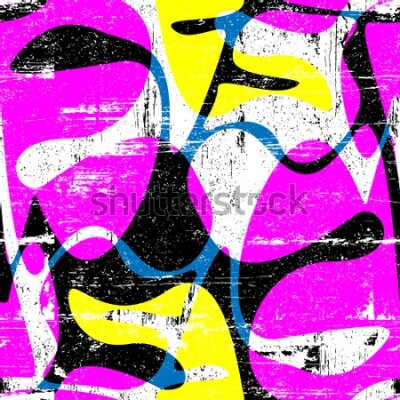 Tapeta Kolorowe rysunki graffiti