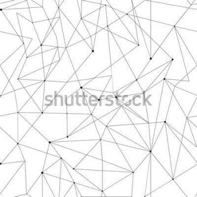 Tapeta Nowoczesny minimalistyczny wzór geometryczny