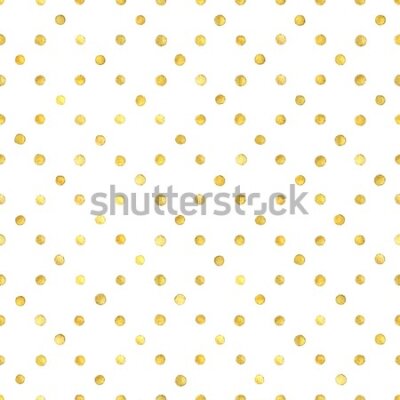 Tapeta Żółte małe groszki