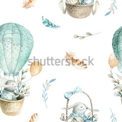 Tapeta Zwierzęta i balony